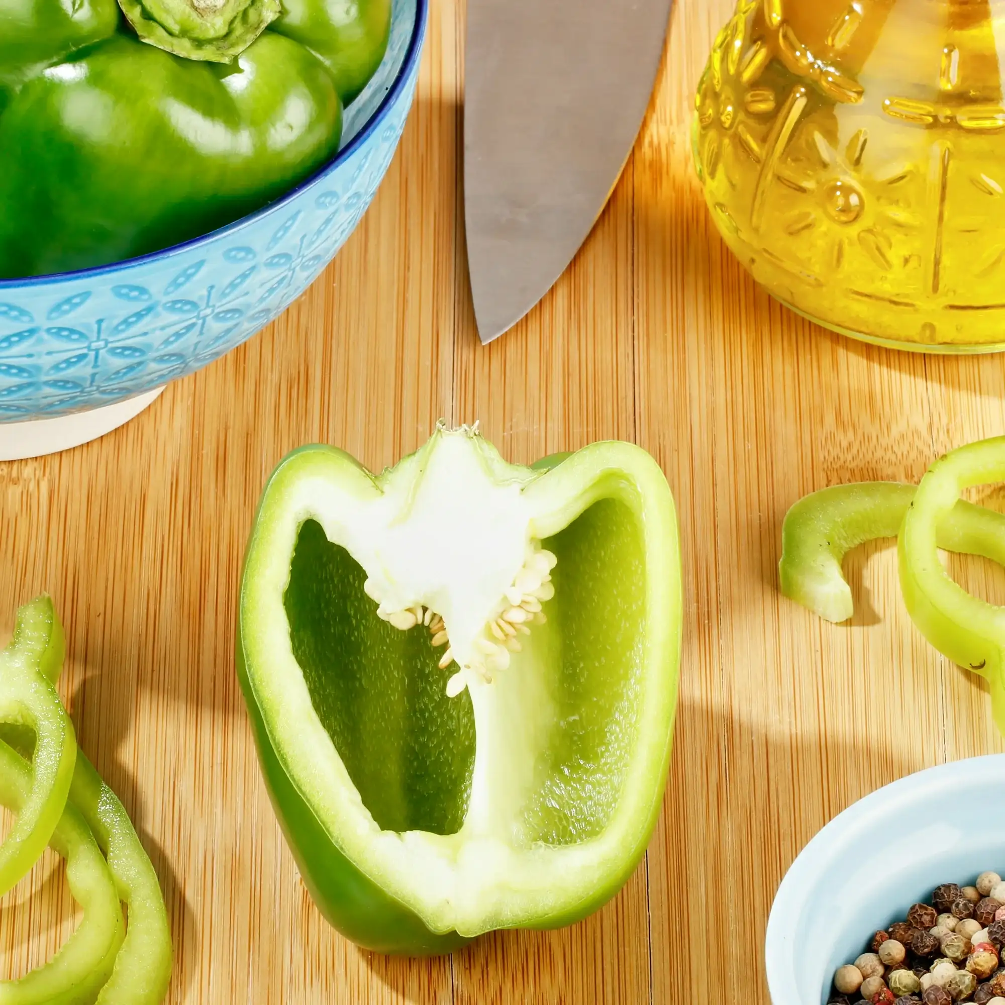 Green Bell Pepper 1 each - Görsel 2