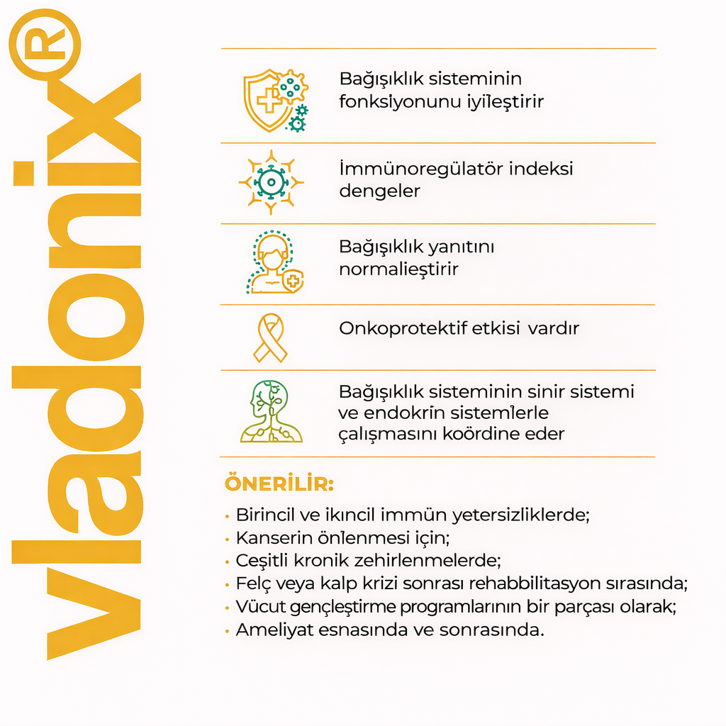 Vladonix A-6 Bağışıklık Peptidi - Görsel 4