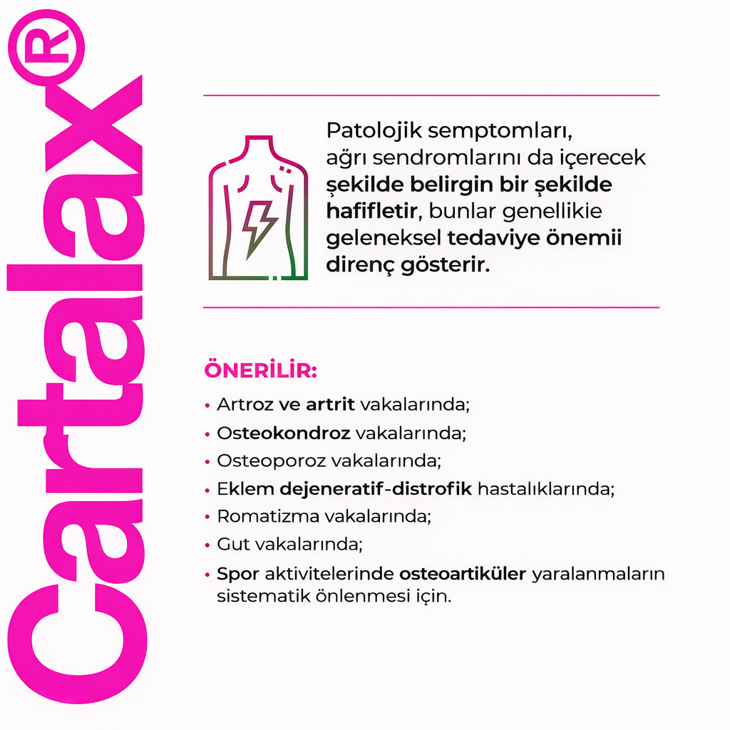 Cartalax Lingual - Kıkırdak ve Eklem Peptitleri - Görsel 3