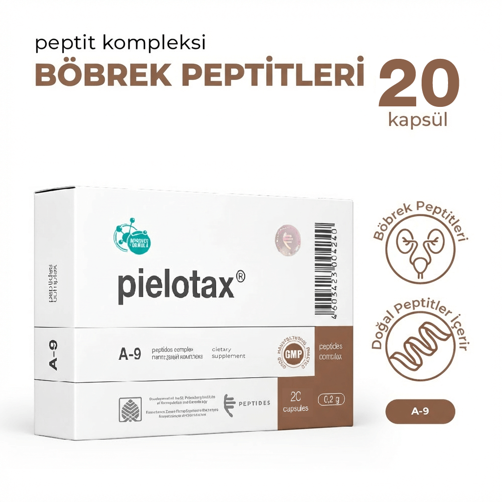 Pielotax A-9 Böbrek Peptid Bioregülatörü - Görsel 2
